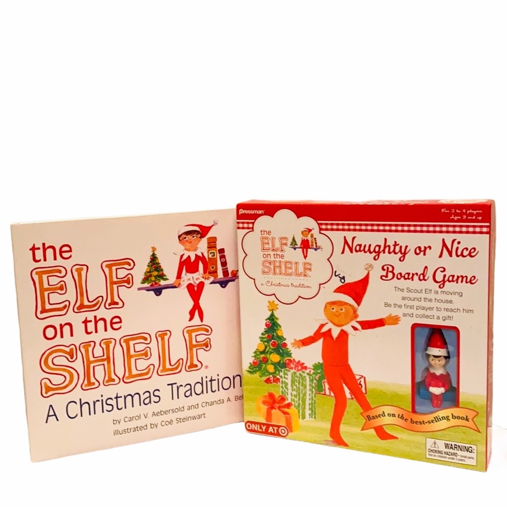 Elf on The Shelf Naughty or Nice Game & Book